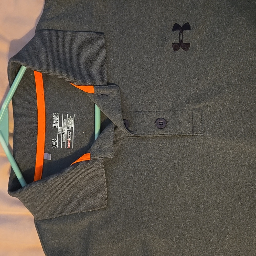 Under Armour, XL LOOSE, Gray polo